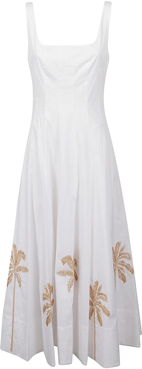 Staud Wells Dress Blue