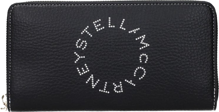Stella McCartney Stella McCartney Black Leather Wallet