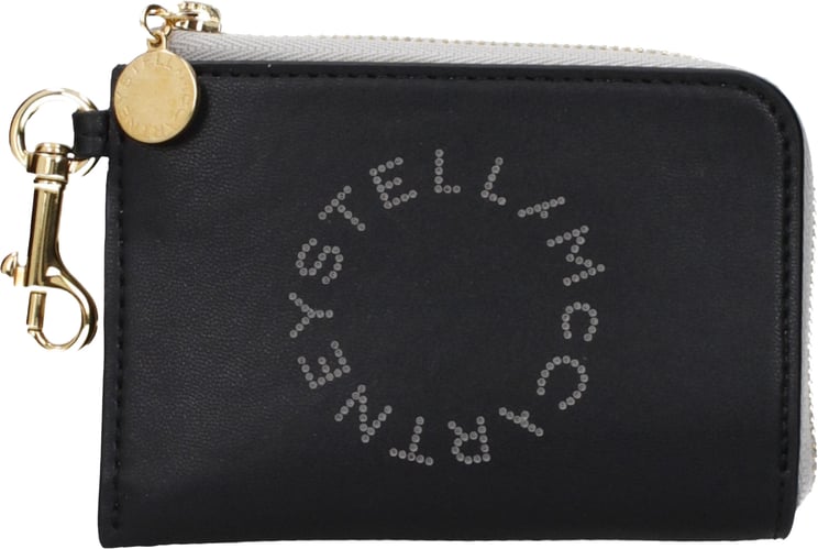 Stella McCartney Stella McCartney Black Leather Wallet