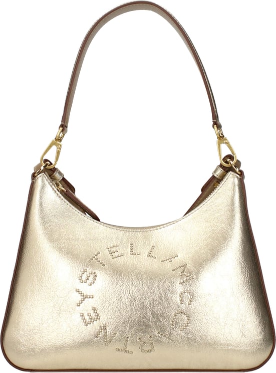 Stella McCartney Stella McCartney Gold Leather Shoulder Bag