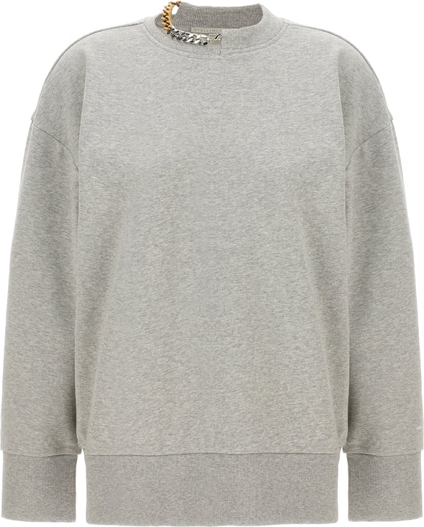 Stella McCartney Stella McCartney Gray Cotton Sweatshirt