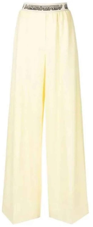 Stella McCartney Stella Mccartney Logo Wool Pants