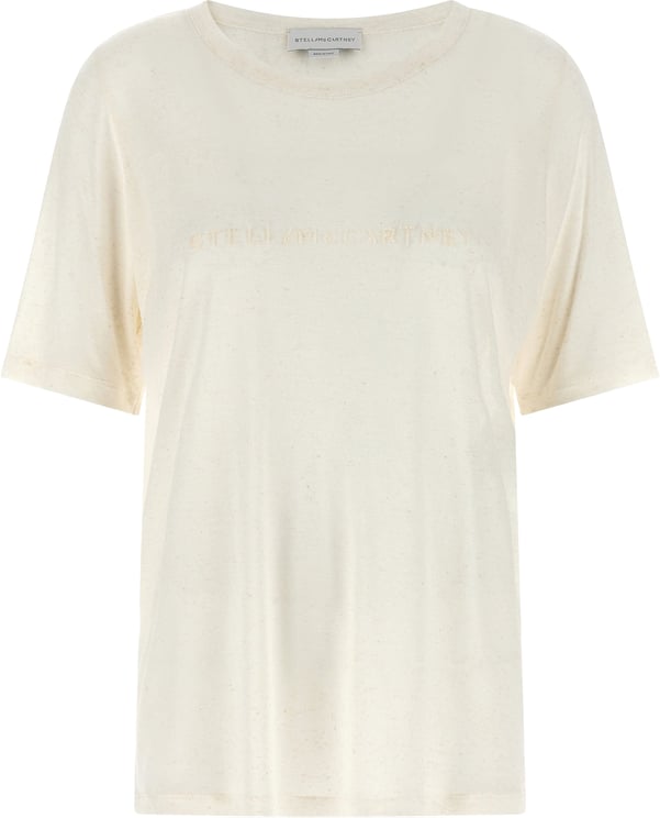 Stella McCartney Stella McCartney White Viscose T-Shirt