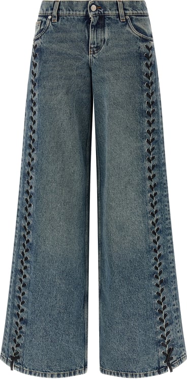 Stella McCartney Stella McCartney Blue Cotton Jeans Denim