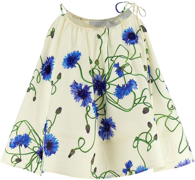 Stella McCartney Stella McCartney Blue Cotton Blouse
