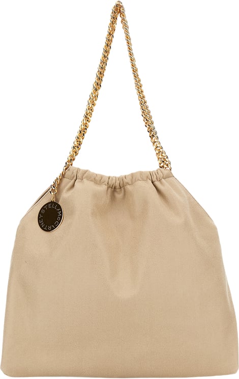 Stella McCartney Medium Falabella Shoulder Bag With Drawstring Closure And Gold-Tone Accents