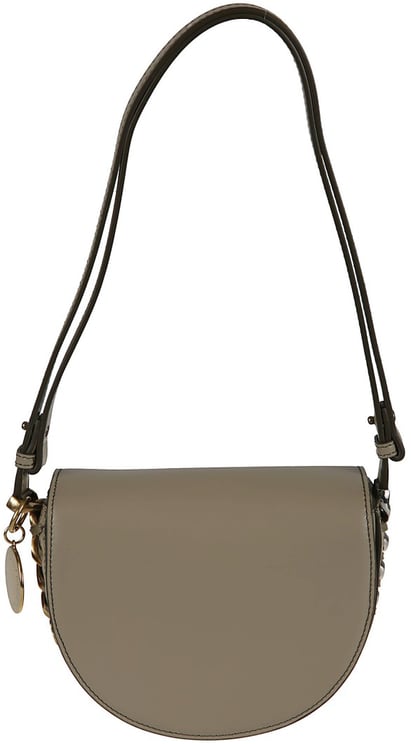 Stella McCartney Semi-Circular Structured Bag With Chain Detailing