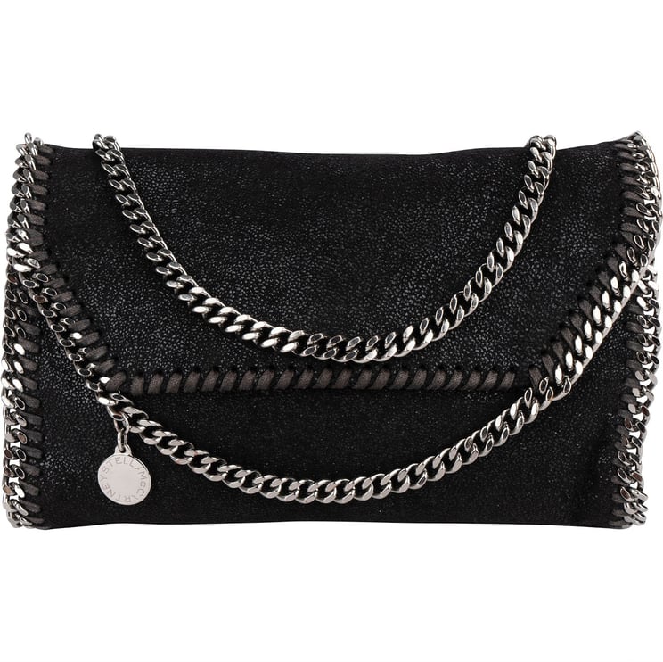 Stella McCartney Stella McCartney Shaggy Falabella Fold Over Flap Crossbody Bag