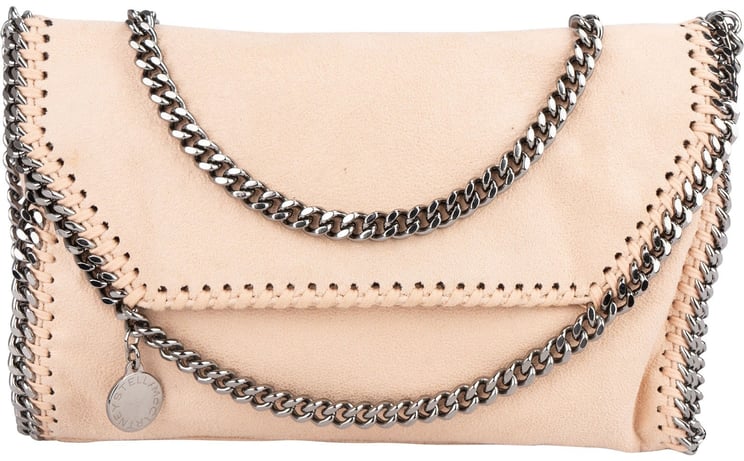 Stella McCartney Stella McCartney Shaggy Falabella Fold Over Clutch Crossbody bag