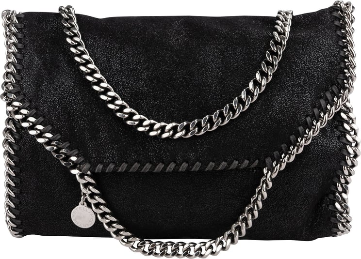 Stella McCartney Stella McCartney Shaggy Falabella Fold Over Flap Shoulder Bag