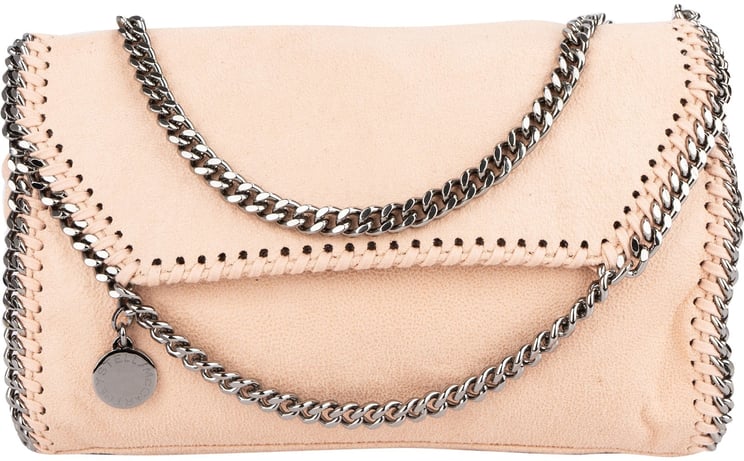 Stella McCartney Stella McCartney Shaggy Falabella Fold Over Clutch Crossbody Bag