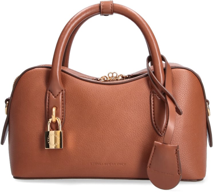 Stella McCartney Brown Stella Ryder Vegan Leather Bag