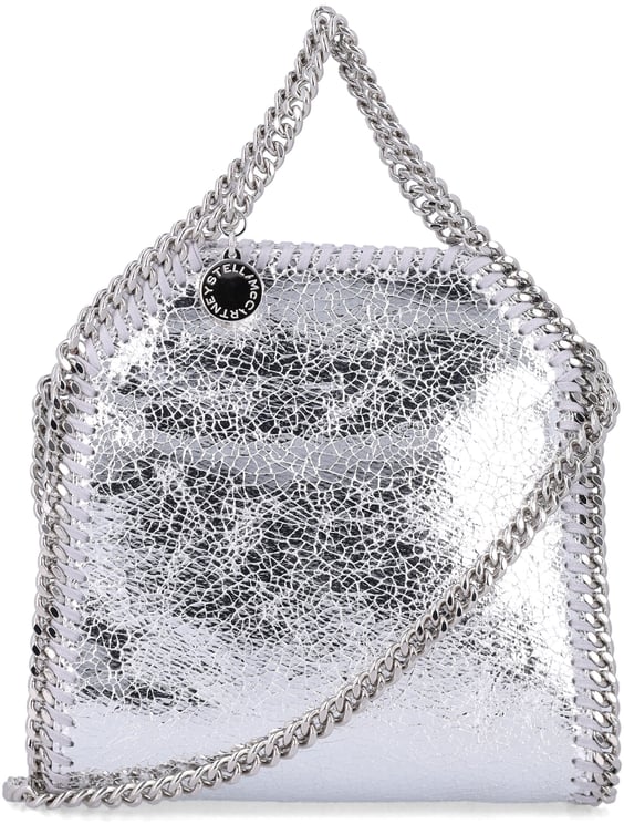 Stella McCartney Falabella Tiny Argento