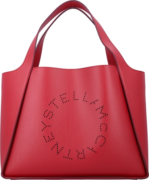 Stella McCartney Logo Tote Raspberry