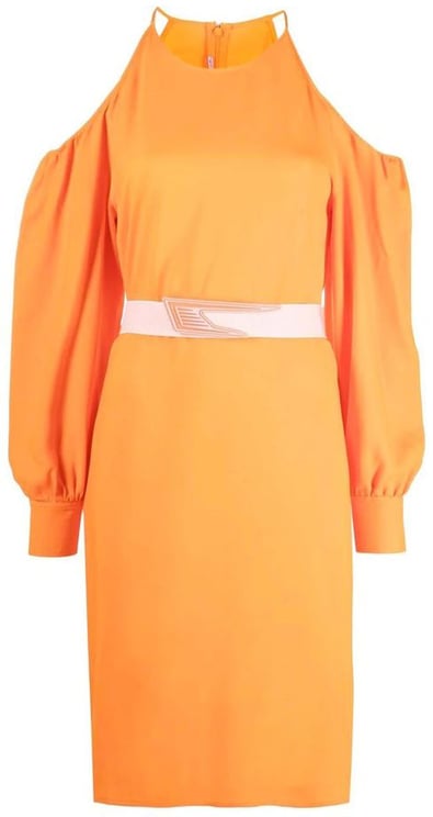 Stella McCartney Stella McCartney Orange Viscose Casual Dress