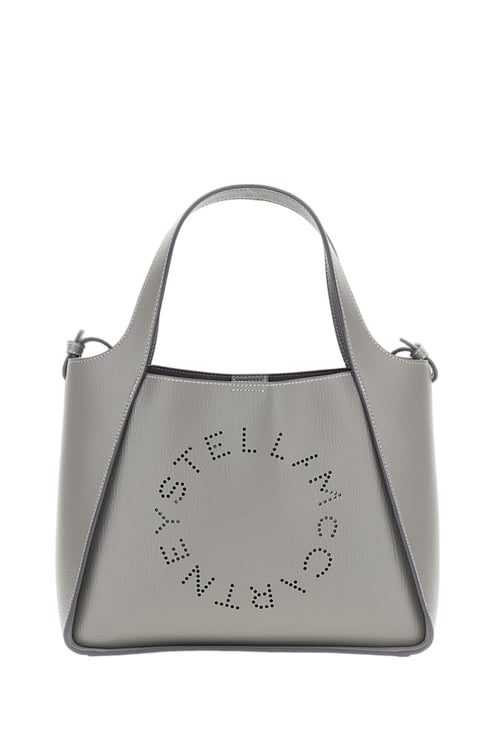 Stella McCartney Grey Alter Mat Vegan Leather Tote Bag