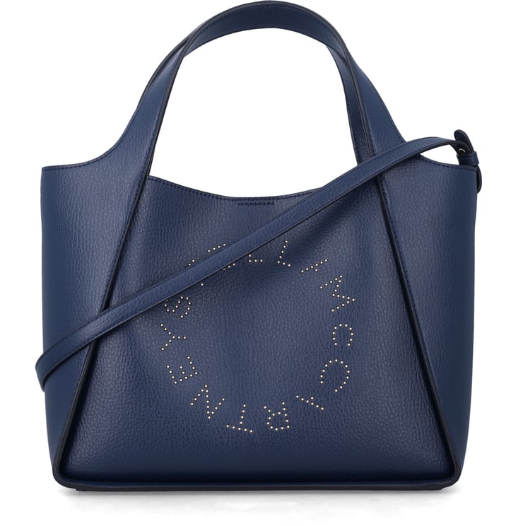 Stella McCartney Cross Body Tote Blu
