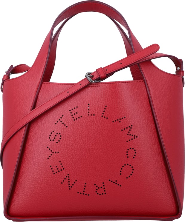Stella McCartney Cross Body Tote Raspberry