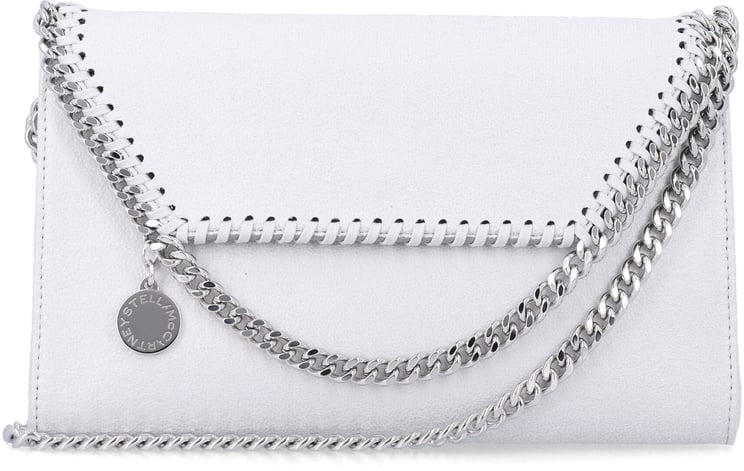 Stella McCartney Falabella Wallet Chain Grigio