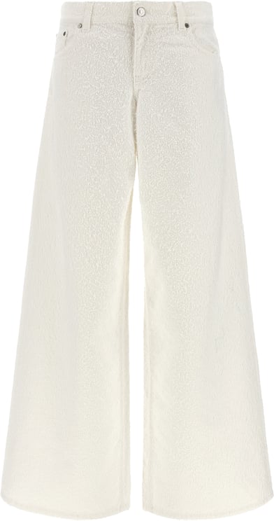 Stella McCartney Stella McCartney White Cotton Jeans Denim