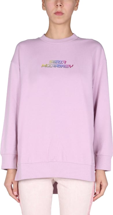Stella McCartney Soft Lilac Crew Neck Sweatshirt
