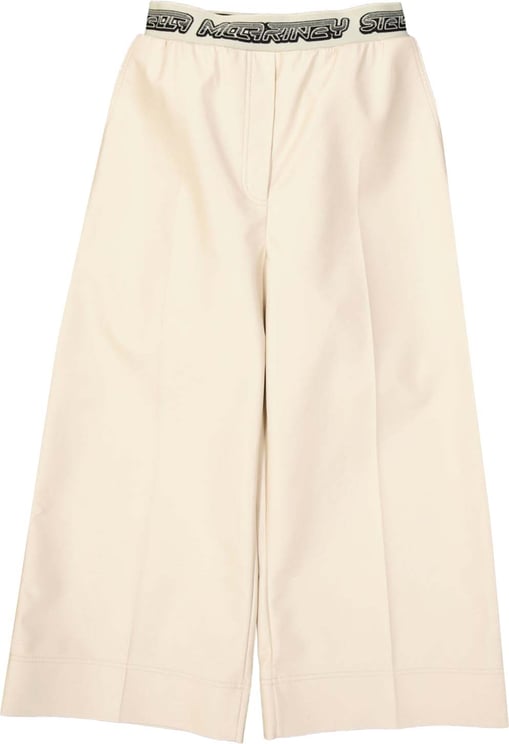 Stella McCartney Stella Mccartney Cropped Logo Pants