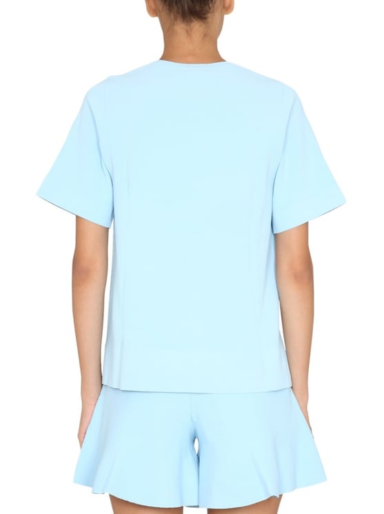 Stella McCartney T-Shirt With Asymmetrical Hemline