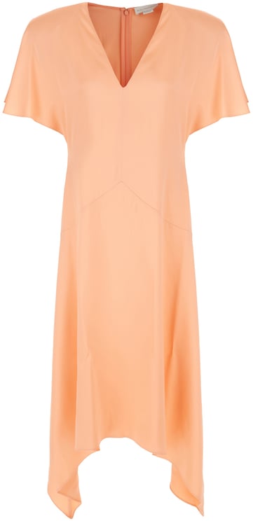 Stella McCartney Stella Mccartney Salmon viscose dress