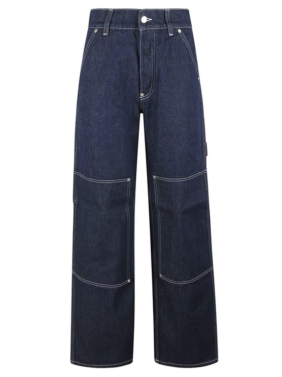 Stella McCartney Relaxed Wide-Leg Jeans With High Waist