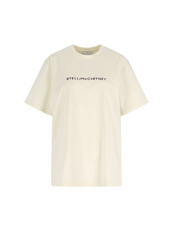 Stella McCartney Logo T-Shirt – Ivory