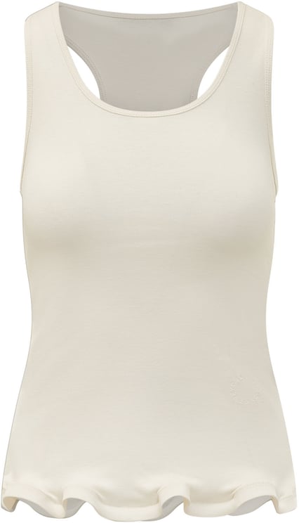 Stella McCartney Canotta in Costina con Orlo a Volant