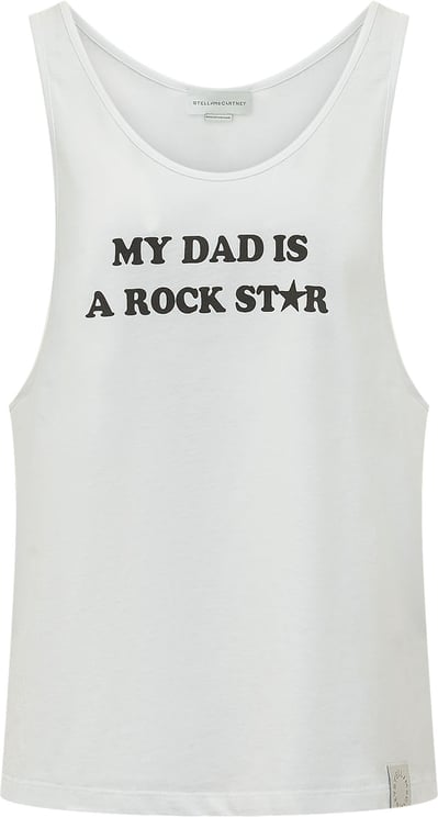 Stella McCartney My Dad Is A Rock Star Bianco