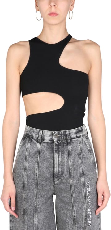 Stella McCartney Compact Top With Cut Out Details
