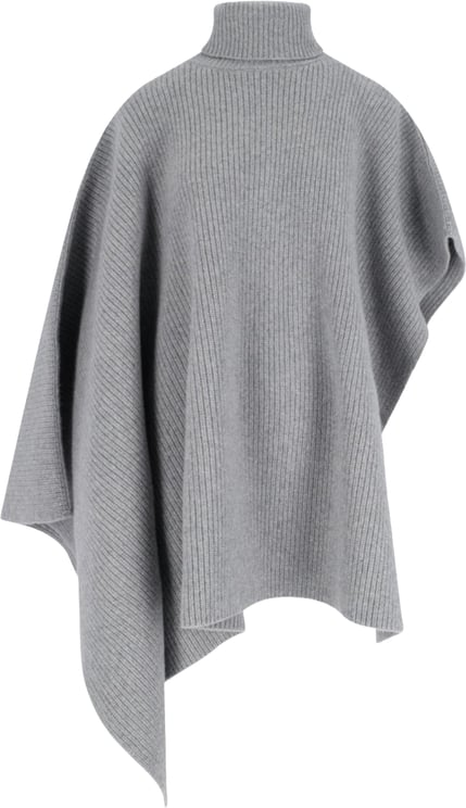 Stella McCartney Wool And Cashmere Cape – Grey