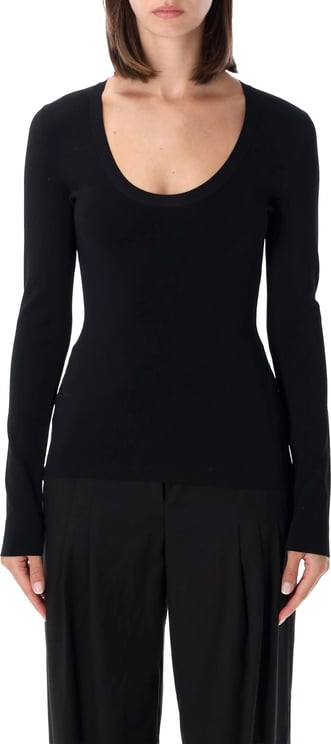 Stella McCartney Compact Knit Top Nero
