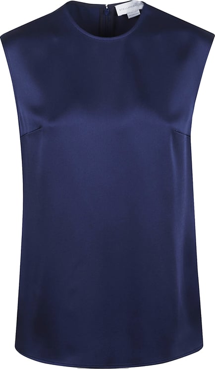 Stella McCartney STELLA McCARTNEY Satin Sleeveless Top