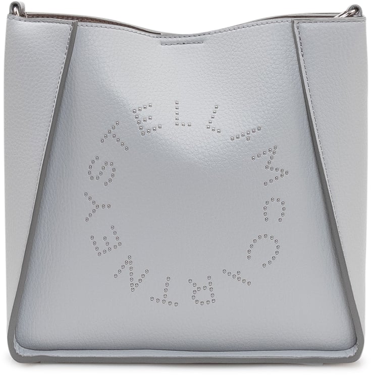 Stella McCartney Borsa Crossbody con Logo Traforato