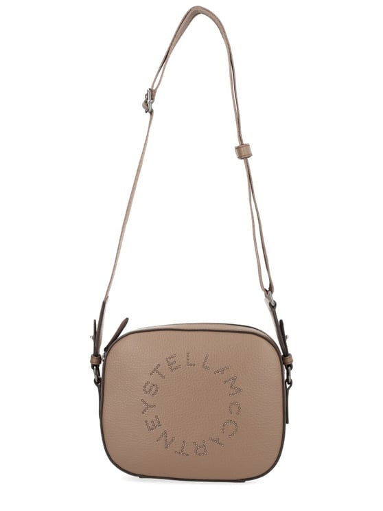 Stella McCartney Room Perforated Logo Crossbody Bag