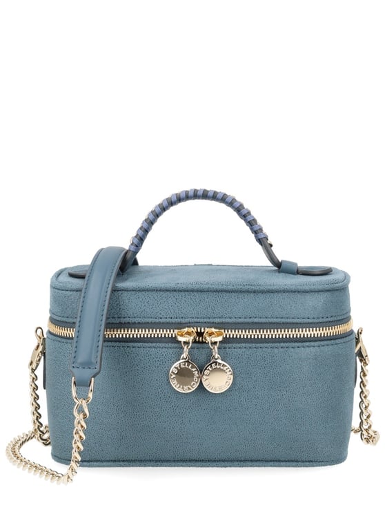 Stella McCartney Gold Vanity Falabella Polyamide Bag