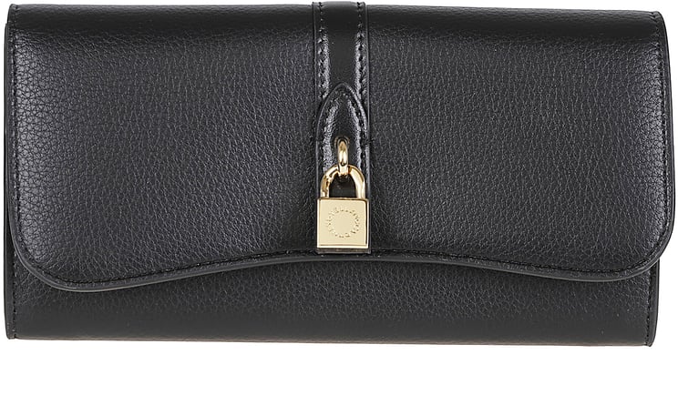 Stella McCartney STELLA McCARTNEY Stella Ryder Continental Wallet Embossed Grainy Eco Alter Mat - Murraya + Vegea