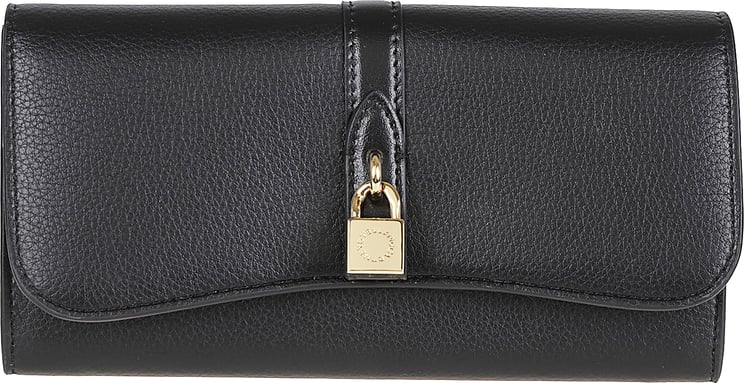 Stella McCartney STELLA McCARTNEY Stella Ryder Continental Wallet Embossed Grainy Eco Alter Mat - Murraya + Vegea