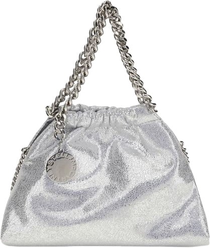 Stella McCartney Stella McCartney Silver Polyester Shoulder Bag