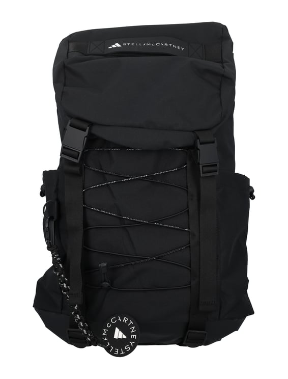 Stella McCartney Vegan Functional Black Nylon Backpack