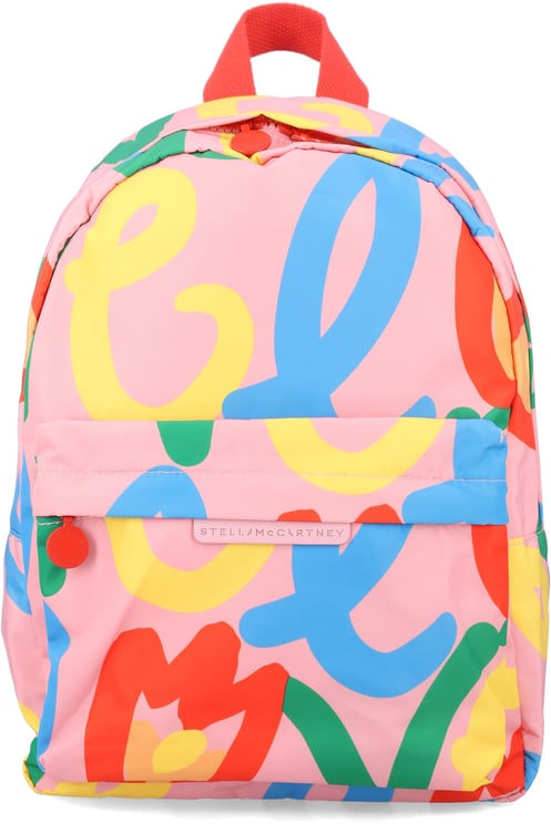 Stella McCartney Backpack Stampa Multi Rosa