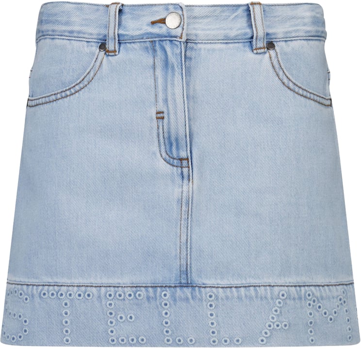 Stella McCartney Stella McCartney Kinder Meisjes Rokje In Jeans