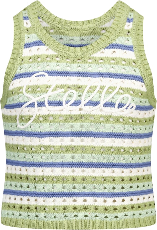 Stella McCartney Stella McCartney Kinder Meisjes T-Shirt In Groen