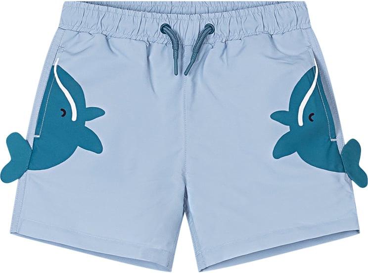 Stella McCartney Costume Bermuda con Stampa Balene
