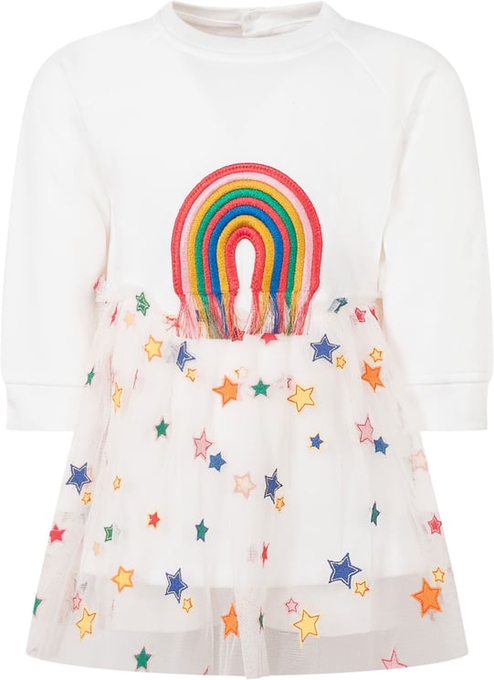Stella McCartney Abito con Ricami ad Arco e Stelle