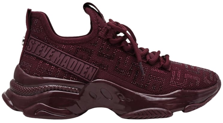 Steve Madden Dames Maxout Sneaker Rood