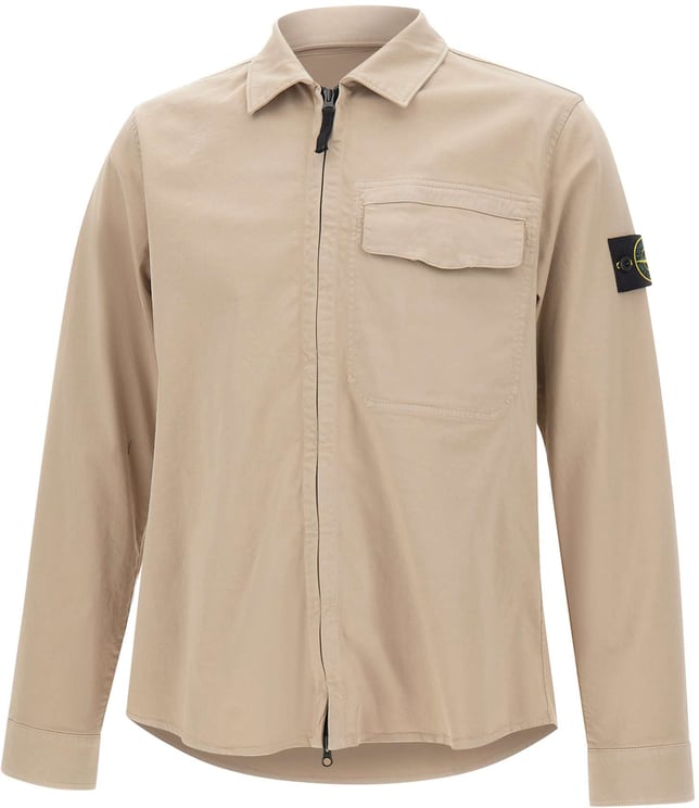 Stone Island Shirts Beige